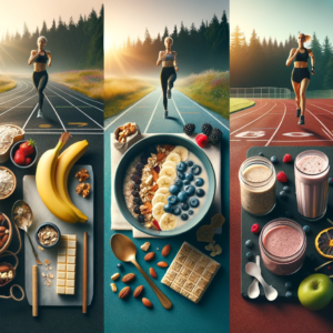 collage of three meal setups